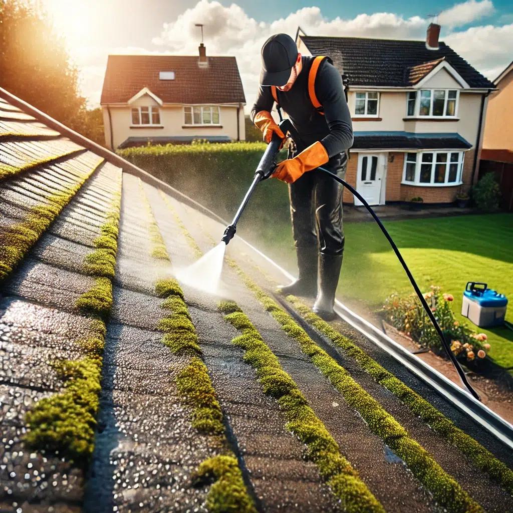 roof cleaning costs
