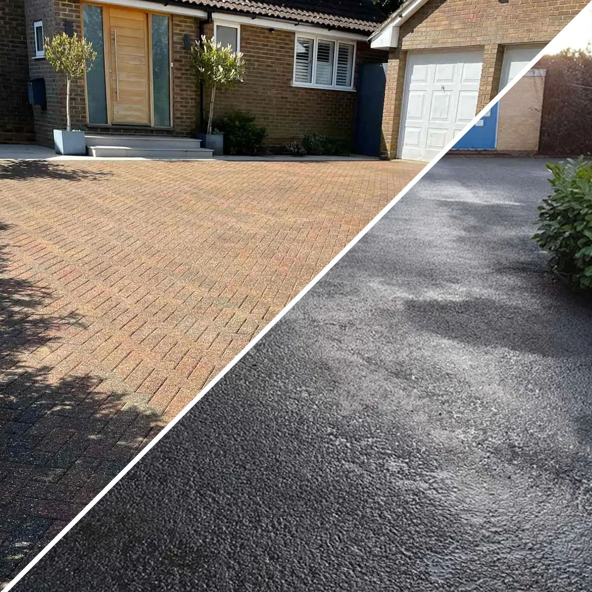 Block Paving vs Tarmac Driveway